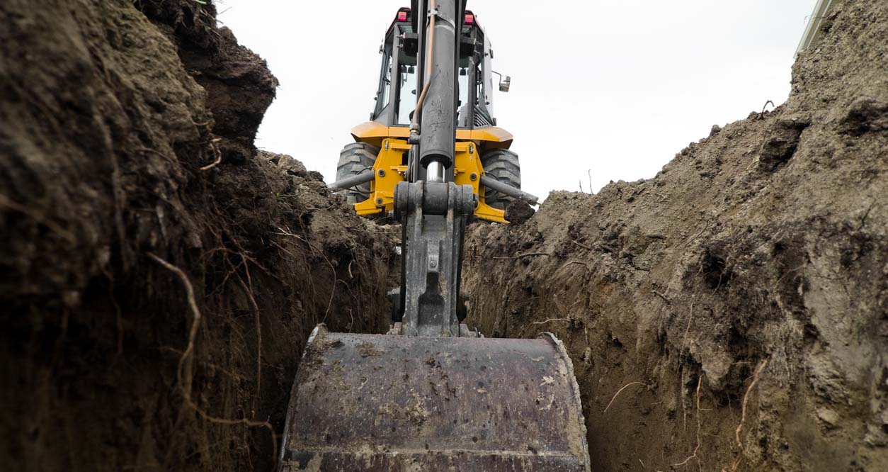 burying a water tank